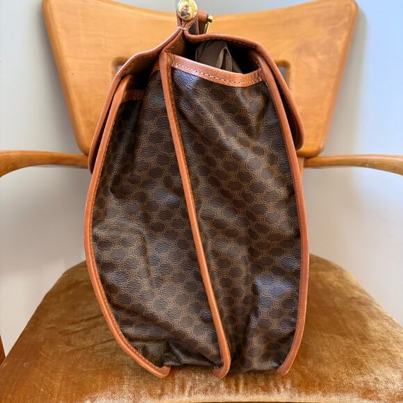 Celine Brown and Tan Travel Bag - Picture 5 of 13